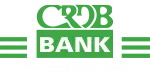 Green bank logo with a white 'BANK' label on a green badge and green decorative lines on both sides.